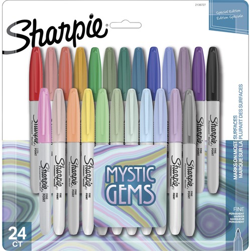 Marker, Sharpie, Fine, Ast 24/PK