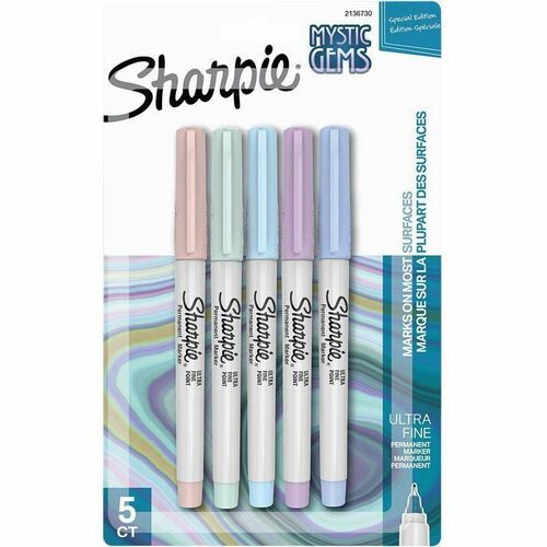 Sharpie Marker, Mystic Gems, Assorted 5/PK