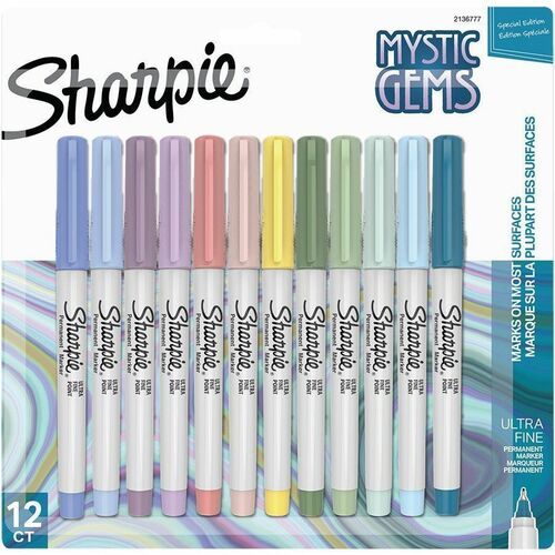 Marker, Sharpie, Ultra Fine, Assorted 12/PK