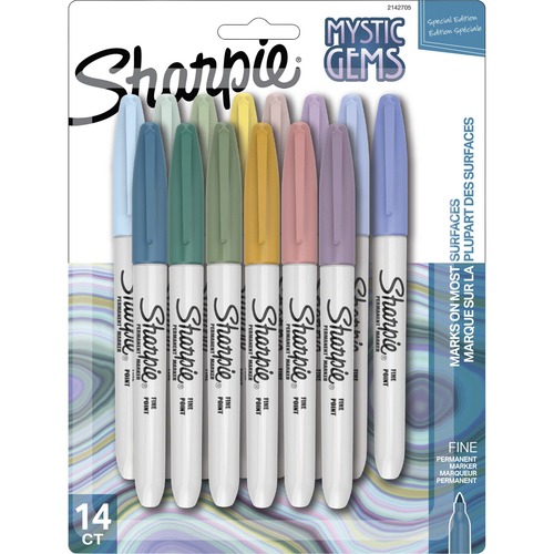 Marker, Sharpie, Fine, Ast 14/PK