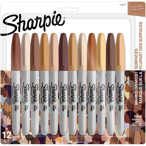 Marker, Sharpie, Fine, Skin 12/PK