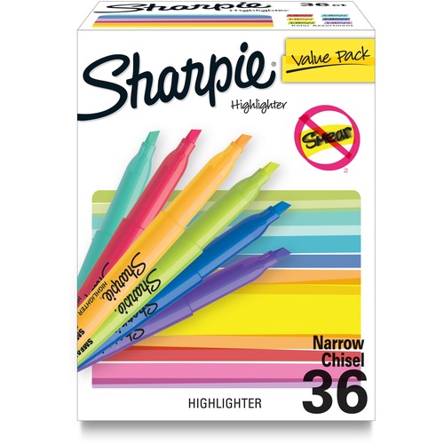 Highlighter, Sharp, Pocket, Pastel 36/BX