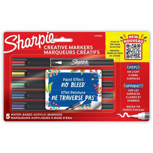 Marker, Sharp, Brush-Create 5/PK