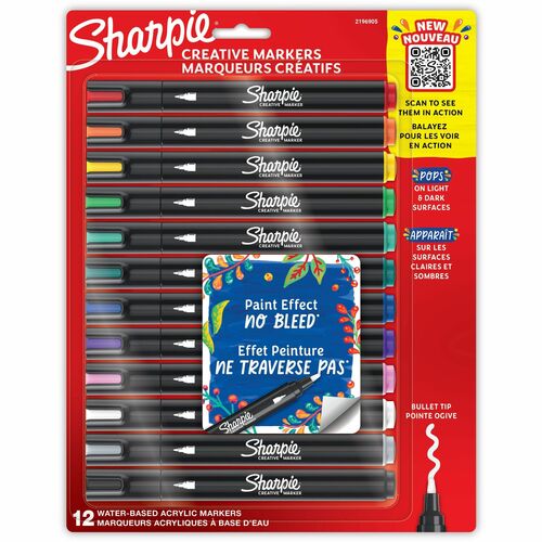 Marker, Sharp, Bullcreate 12/PK