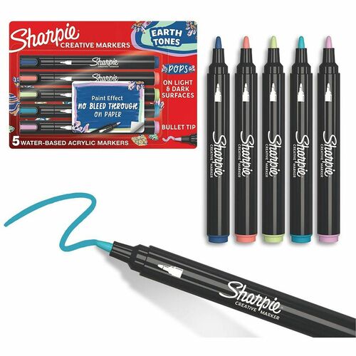 Marker, Sharpie, Bullcreate 5/PK