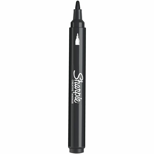 Marker, Sharp, Bullet Create, Black 6/BX