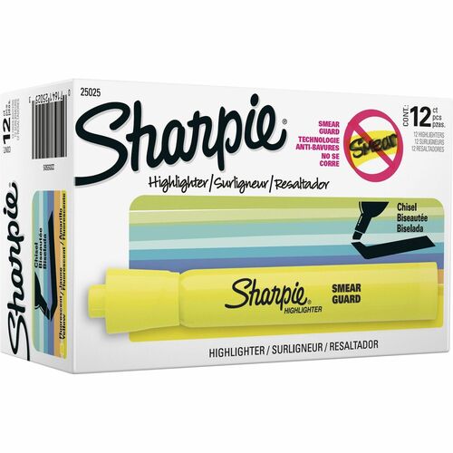 Highlighter, Accent, Tank, Yellow 12/DZ