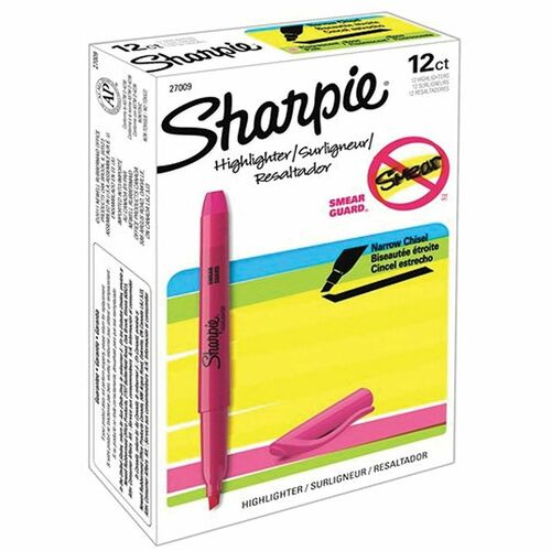 Highlighter, Pocket, Accent, Pack 12/DZ