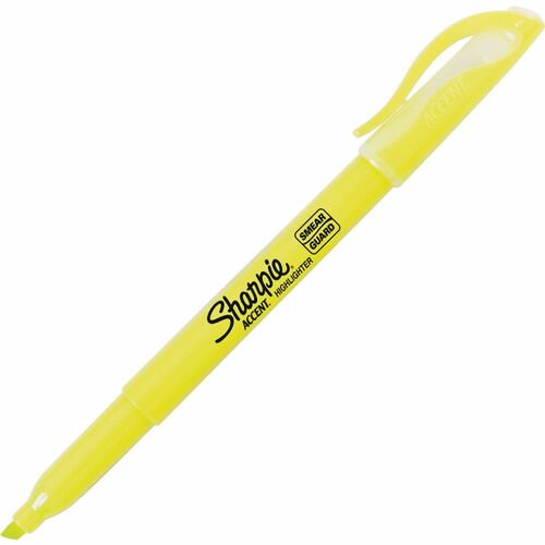 Highlighter, Pocket, Accent, Yellow 12/DZ