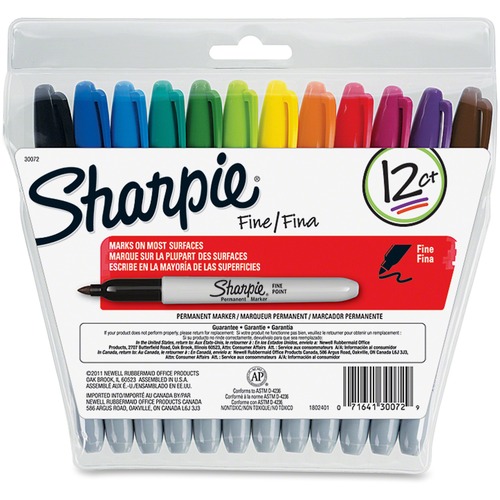 Marker, Sharpie, Fine 12/ST