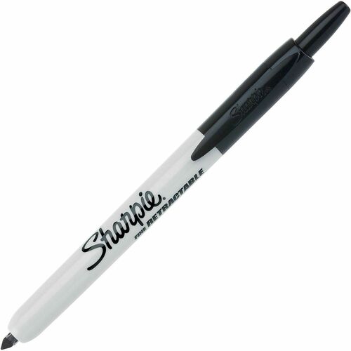 Marker, Sharpie, Right, Fine, Black 12/DZ