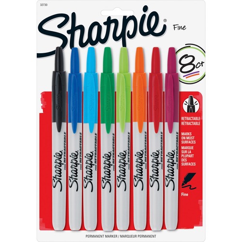 Marker, Sharpie, Right, Fine 8/ST