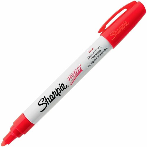 Marker, Paint, Oil Base, Medium, Red