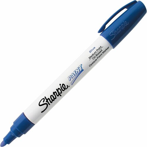 Marker, Sharp Point, Oil, Medium, Blue
