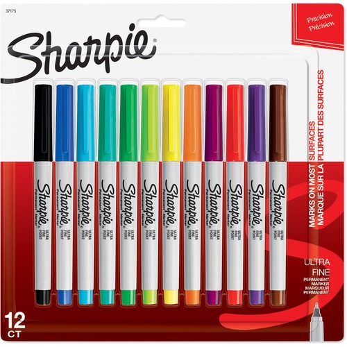 Marker, Sharpie, Ultrafine 12/PK