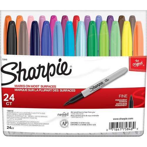 Marker, Sharpie, Fine 24/ST
