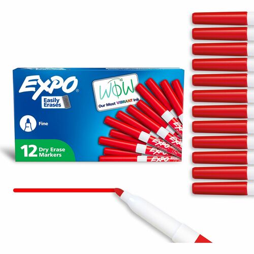Marker, Expo Fine, Red 12/DZ