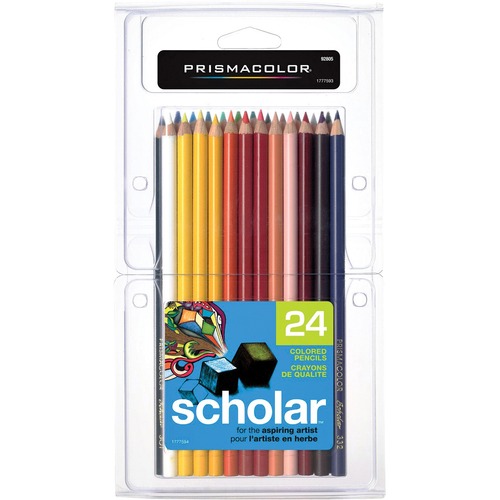 Pencil, Scholar, Assorted 24/PK