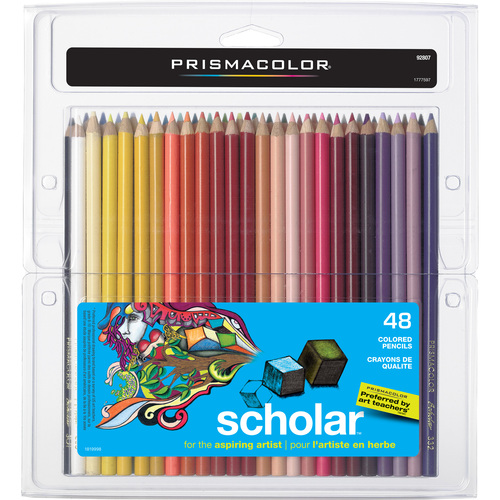 Scholar Pencils, Nontoxic, Assorted 48/PK