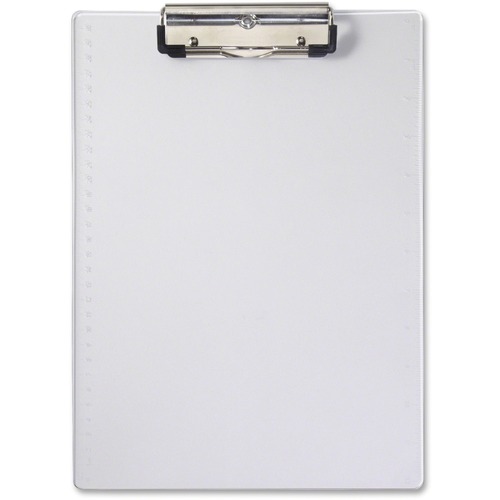 Clipboard, Acrylic, With Roller, Clear