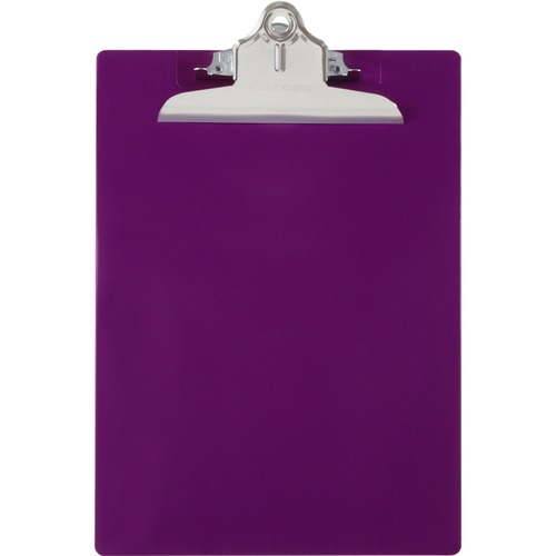 Clipboard, Rigid Clear Plastic, 9x12 PE