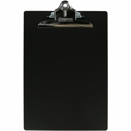 Clipboard, Letter, Aluminum, Black