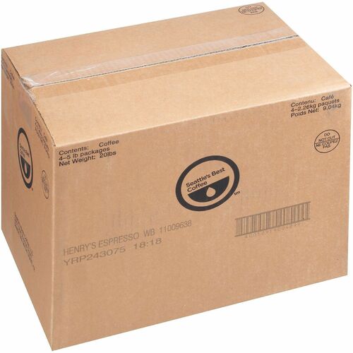 Starbucks, Coffee, Whole Bean, Espresso, 5LB 4/CT