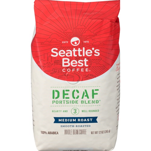 Coffee, Decaf, Whole Bean, Level 3