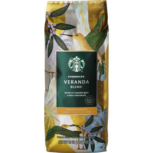 Starbuck, Veranda, Whole Bean, 1 lb 6/CT