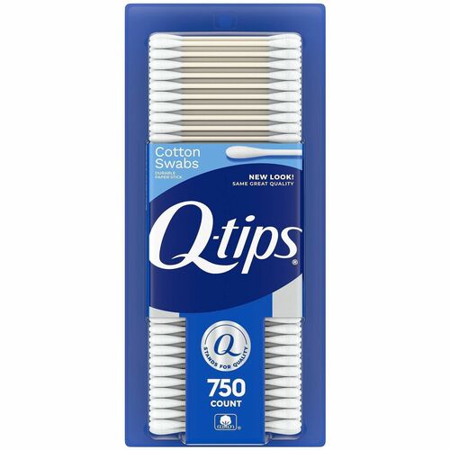 Swab, Cotton, Qtips, 750/PK 12/CT