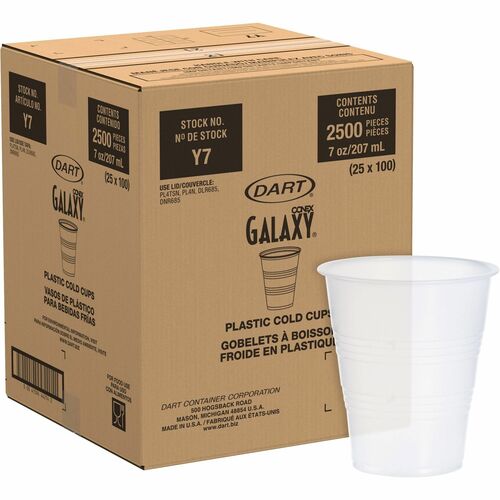 Cup, Cold, Translucent, 7 Oz, 100/BG 25/CT