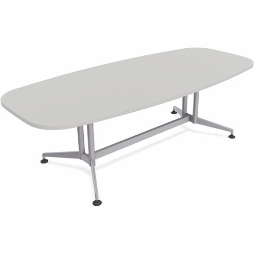Table, Conference, 48x84, Ellipse, MS, Gray 2/BD