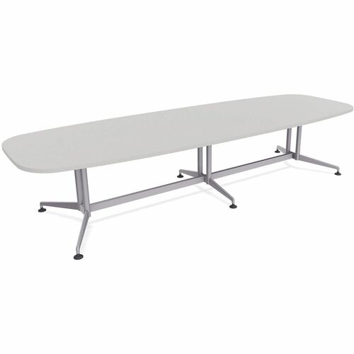 Table, Conf, 48x120, Ellipse, Ms, Gray 2/BD