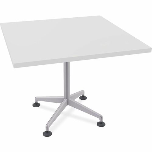 Table, Zia Hospital, 42x42x29, MS, White 8/BD
