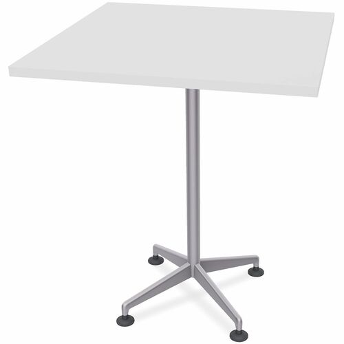 Table, ZIA, Fixed, 36x36x42, MS, White 8/BD