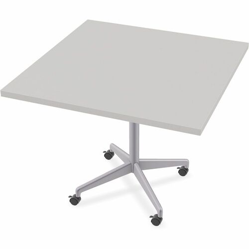 Table, Zia, Flip, 36x36 CST, MS, Gray 6/BD
