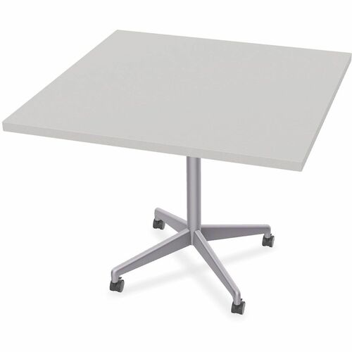 Table, Zia, Flip, 42x42 CST, MS, Gray 6/BD