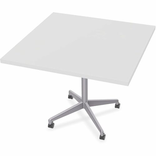 Table, Zia, Flip, 42X42 CST, MS, White 6/BD