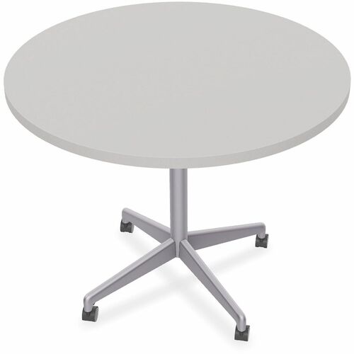 Table, Zia, Flip, 42 Rd, Cst, Ms, Gray 6/BD