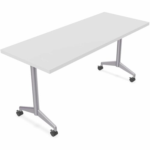 Table, ZIA, BV, Flip, 24X48, MS, White 6/BD