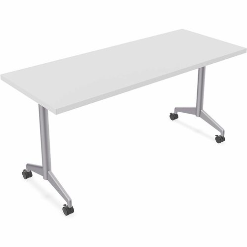 Table, Zia, Bv, Flip, 24x60, Ms, White 6/BD