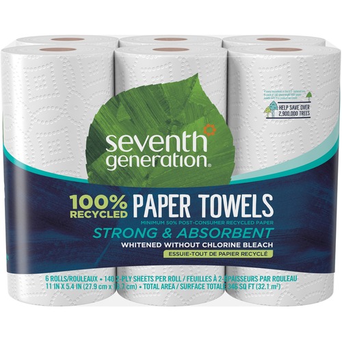 Towels, Paper, 140 Sheet, 6/PK 4/CT
