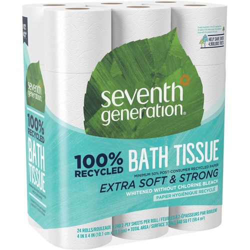 Tissue, Bath, Recycled 24/PK