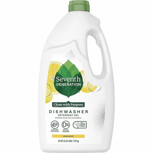 Detergent, Gel, Dishwasher, Lemon