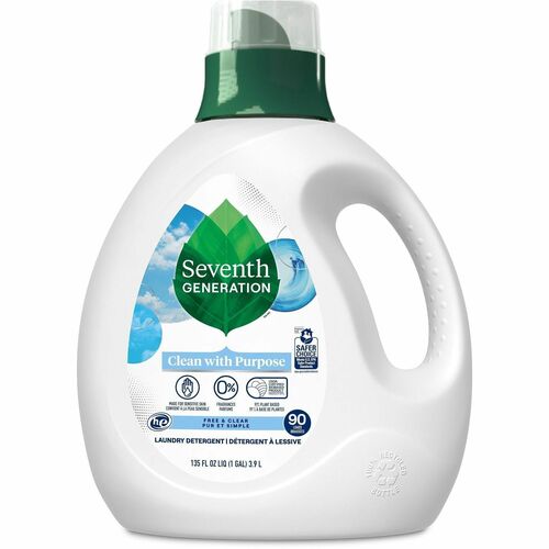 Detergent, Laundry, Liquid, Fabric + Conditioner, 135Z 4/CT