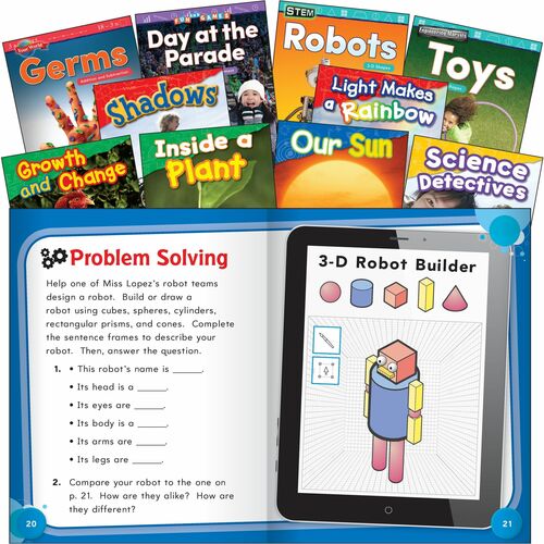 Book Set, STEM, Math/Science, 1st Grade 10/ST