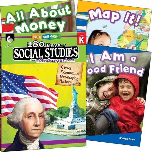 Learn At Home Books, Social Studies, Grade K