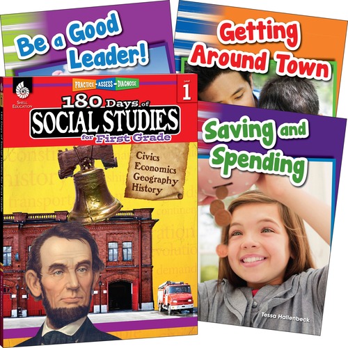 Learn At Home Books, Social Studies, Grade 1