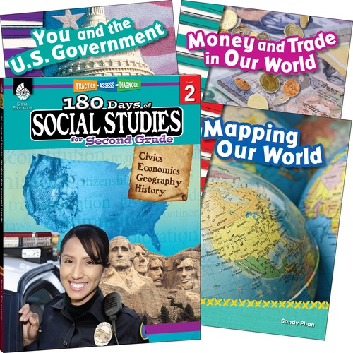 Learn at Home Books, Social Studies, Grade 2