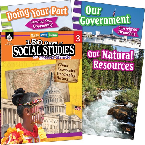 Learn at Home Books, Social Studies, Grade 3